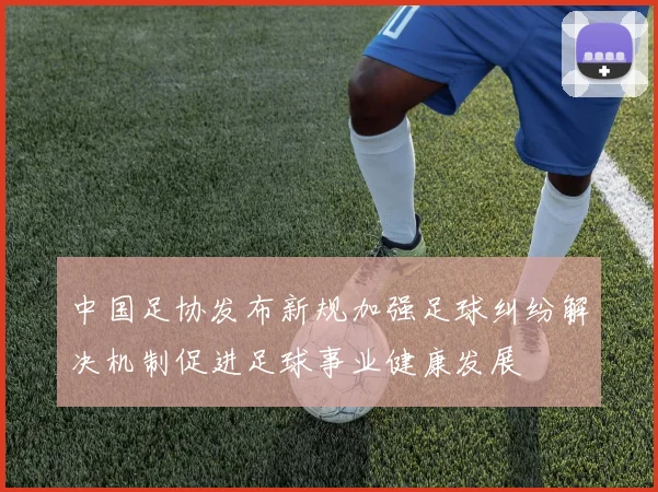 中国足协发布新规加强足球纠纷解决机制促进足球事业健康发展